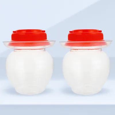 Food Storage Kitchen - 2Pcs Pickle Jar Household Plastic Sealed