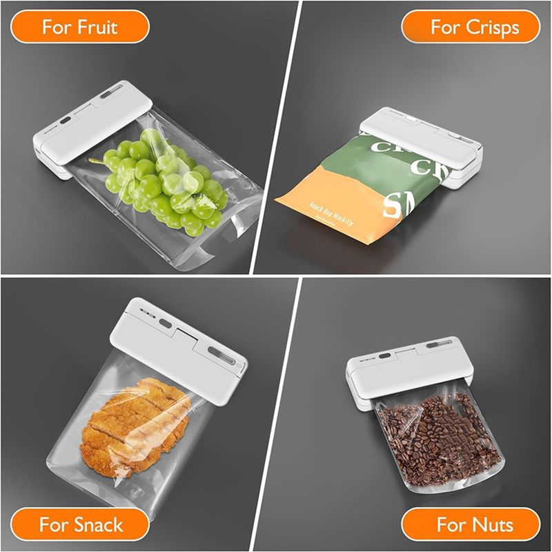 Food Storage Machine - DT39 Mini Bag Sealer Machine, Rechargeable