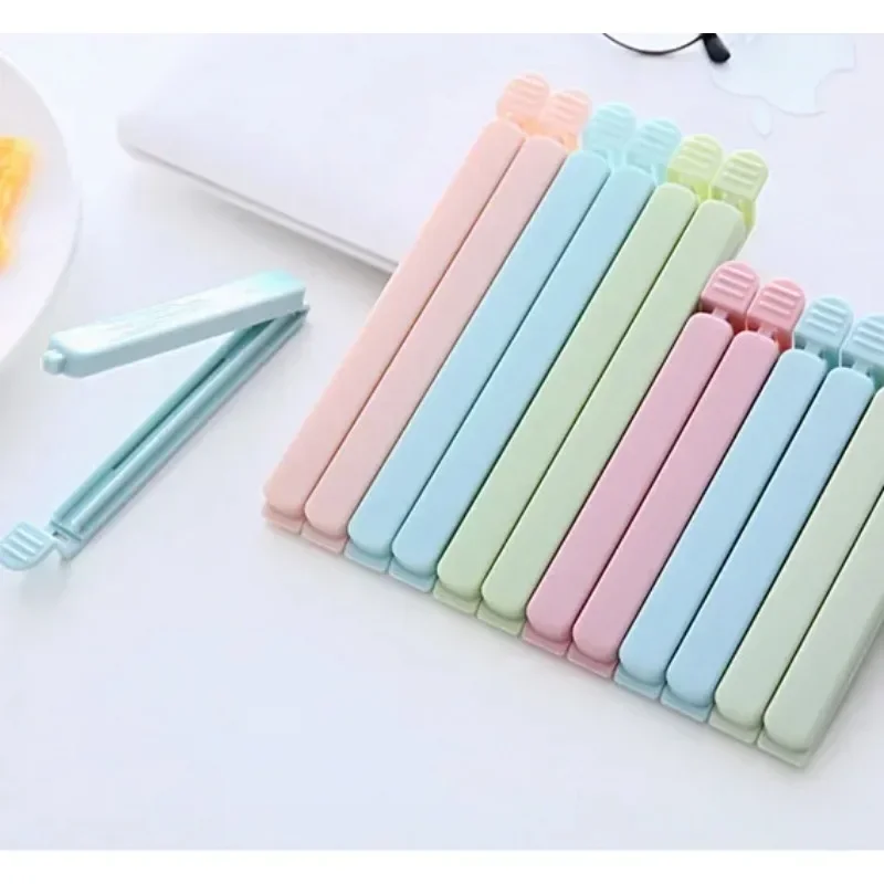 Food Storage Plastic Boxes - 10PCS Bag Clips Food Snack Sealing