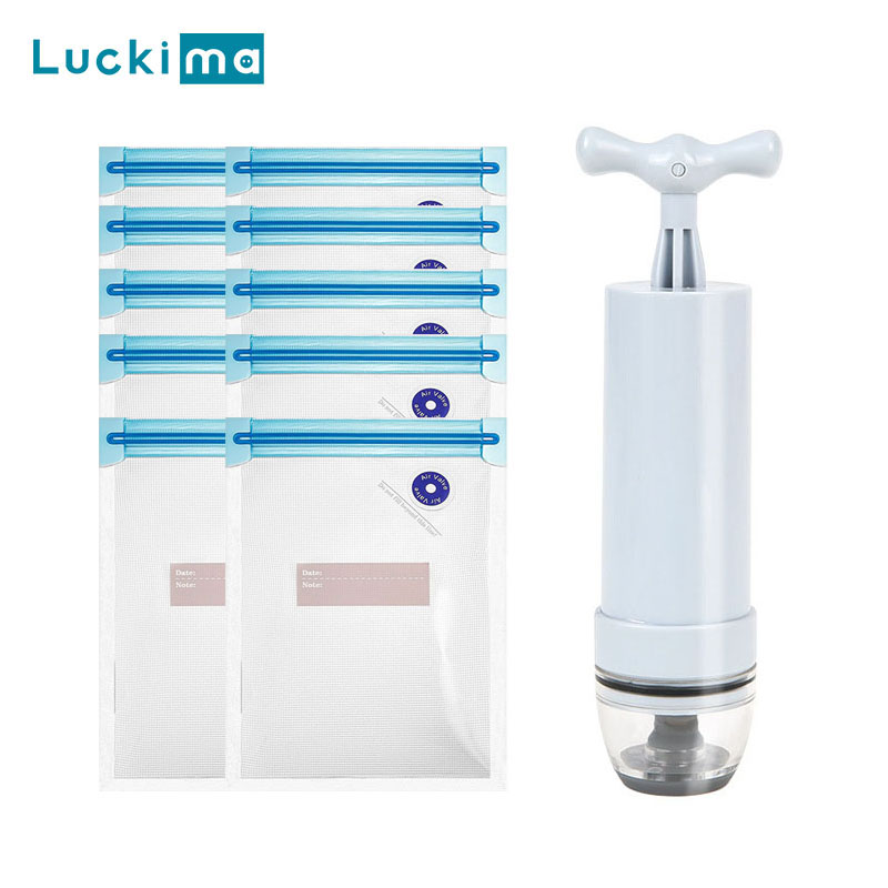 Food Storage Vacuum Pump - Tay Mini Hút Chân Không Với