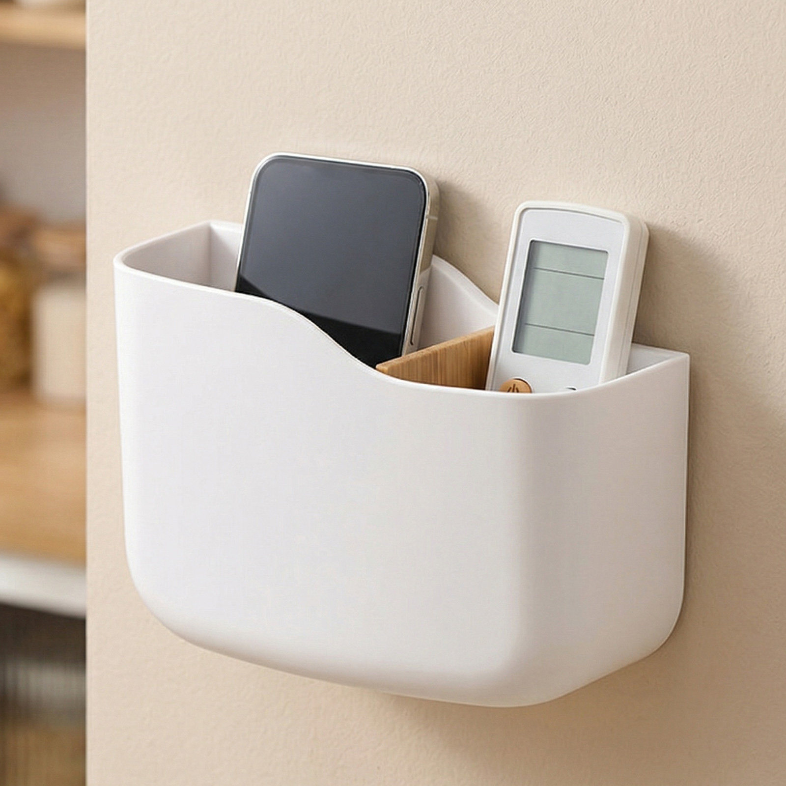 3Pcs Remote Control Holder Wal - đánh giá và giá Food Storage Plastic Boxes