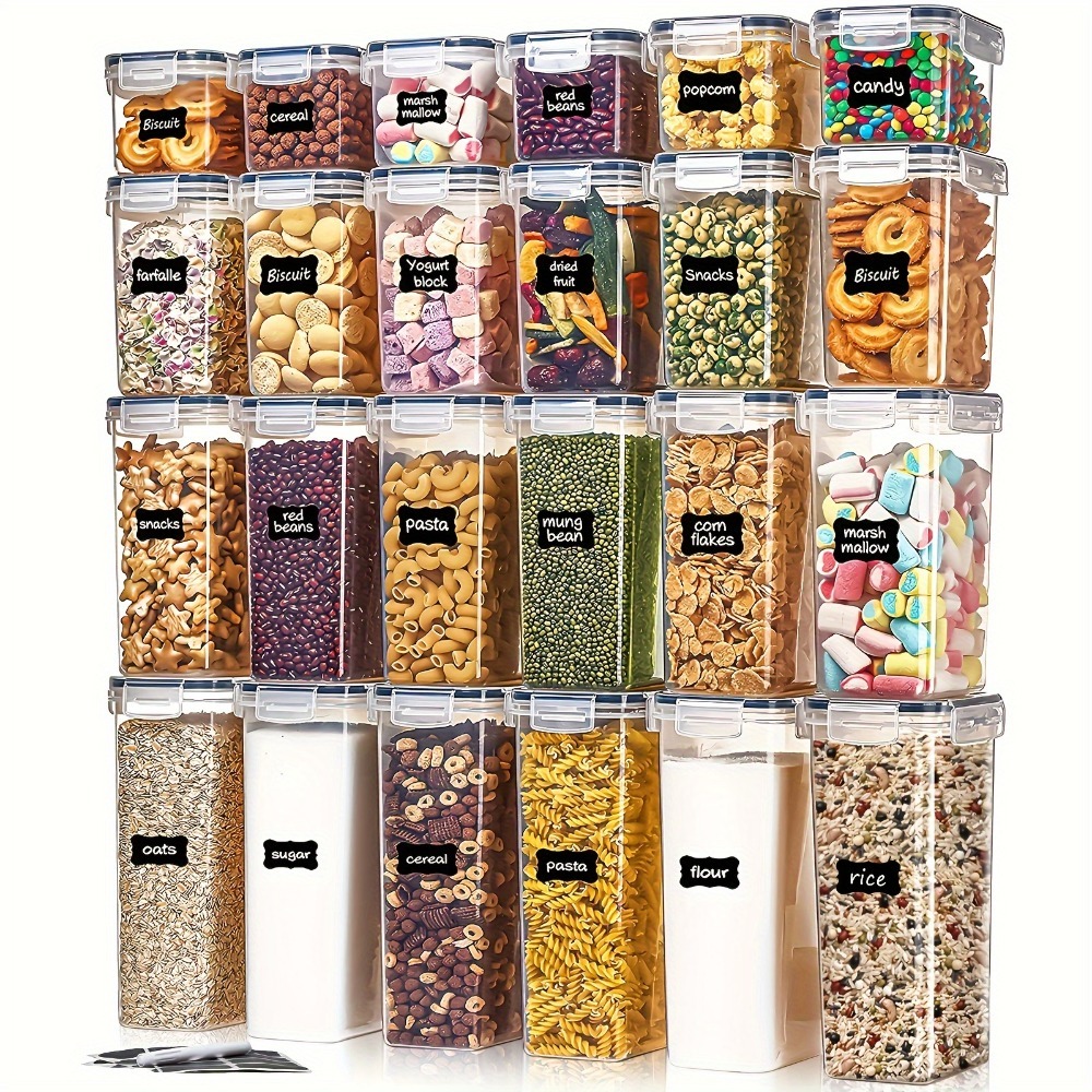 24Pcs Food Storage Containers  - đánh giá và giá Food Storage Equipment