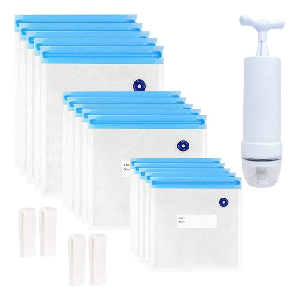 HIWS Sous Vide Bags 20Pack Reu - đánh giá và giá Food Storage Vacuum Pump