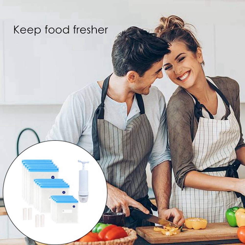 HIWS Sous Vide Bags 20Pack Reu - đánh giá và giá Food Storage Vacuum Pump