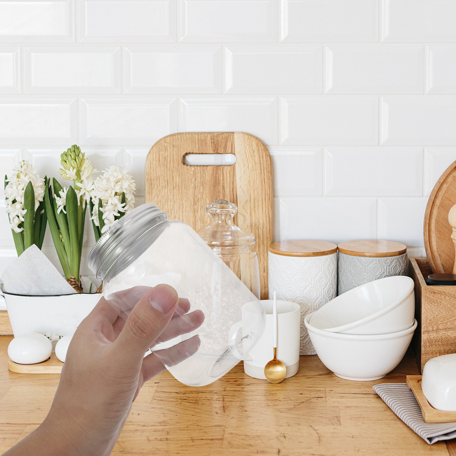 Airtight Food Storage Jars wit - đánh giá và giá Food Storage Lid
