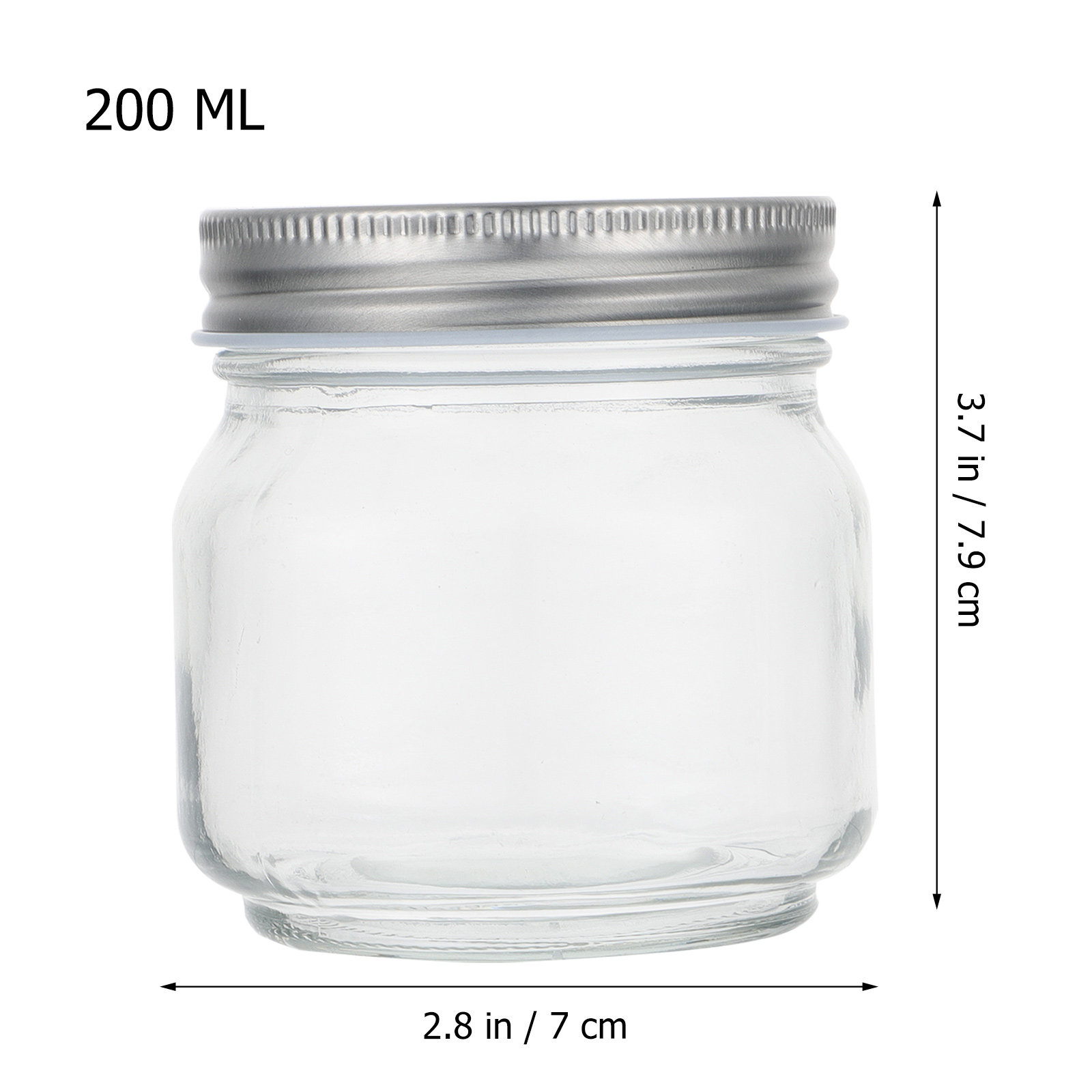 6Pcs Mason Glass Jar Set Thick - đánh giá và giá Food Storage Glass Set