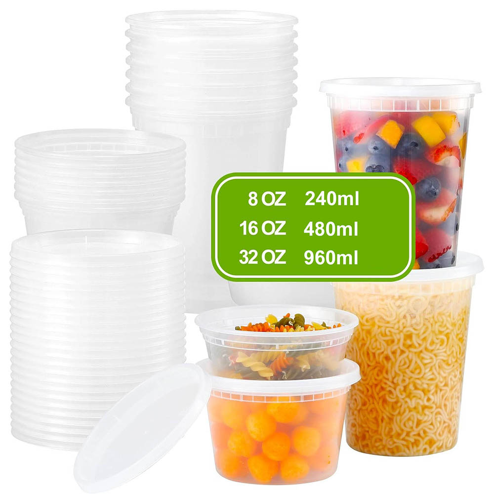 Plastic Deli Food Containers W - đánh giá và giá Food Storage Variety Pack