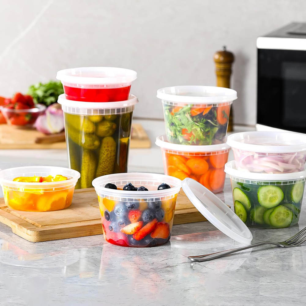 Plastic Deli Food Containers W - đánh giá và giá Food Storage Variety Pack