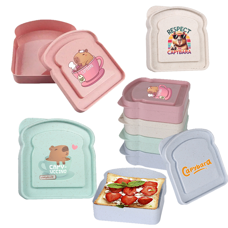 Capybara Sandwich Food Storage - đánh giá và giá Food Storage Plastic Boxes