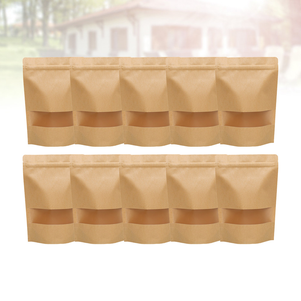 50Pcs Eco Friendly Kraft Paper - đánh giá và giá Food Storage Usa