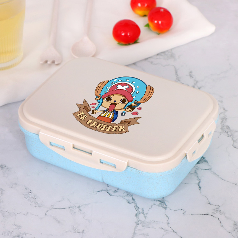 One Piece Boy Girl Bento Lunch - đánh giá và giá Food Storage Kitchen