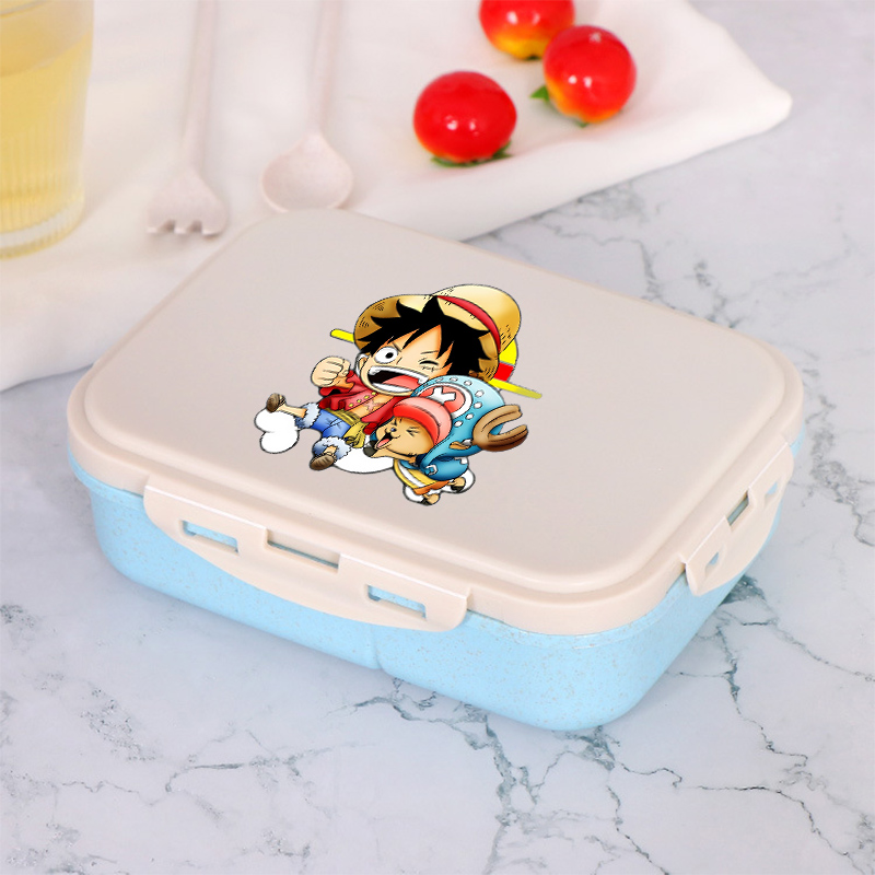 One Piece Boy Girl Bento Lunch - đánh giá và giá Food Storage Kitchen
