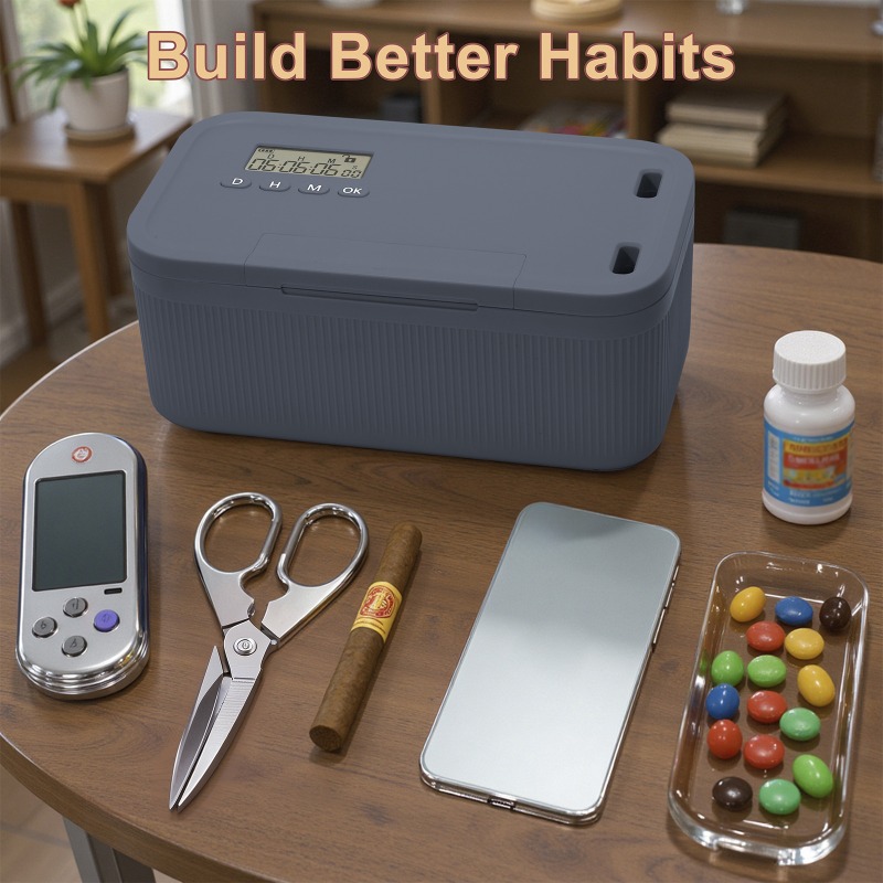 Lock Box with Timer Phone Lock - đánh giá và giá Food Storage Locker