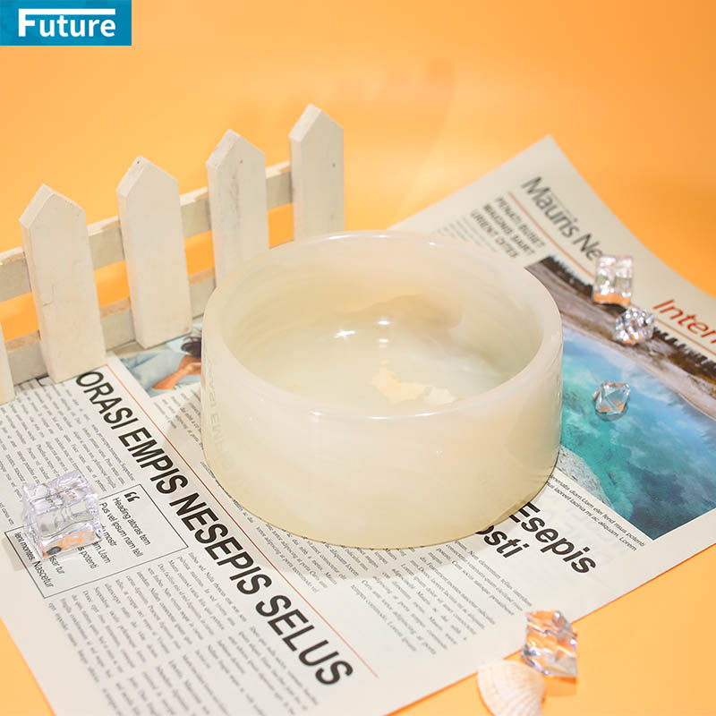 Luxury Polished White Onyx Pet - đánh giá và giá Food Storage Usa