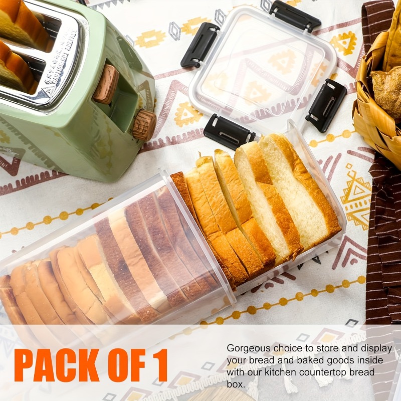 Sealed Bread Box with Lid Inne - đánh giá và giá Food Storage With Compartments
