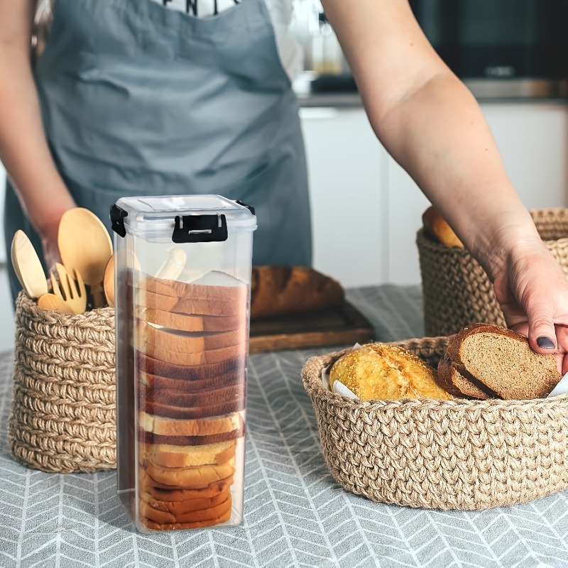 Sealed Bread Box with Lid Inne - đánh giá và giá Food Storage With Compartments