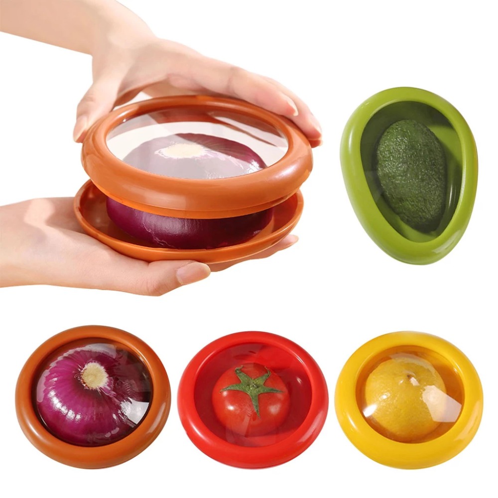 Transparent Avocado Fresh Keep - đánh giá và giá Food Storage Plastic Boxes