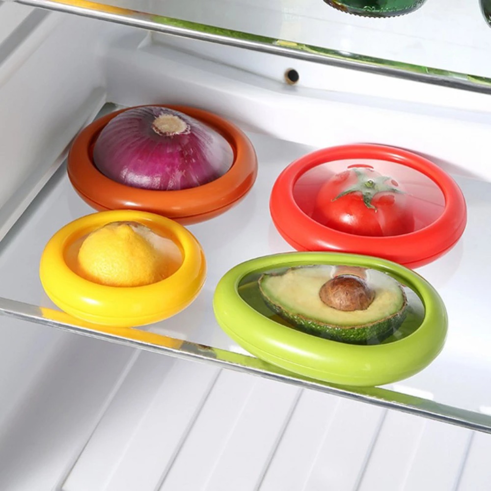Transparent Avocado Fresh Keep - đánh giá và giá Food Storage Plastic Boxes