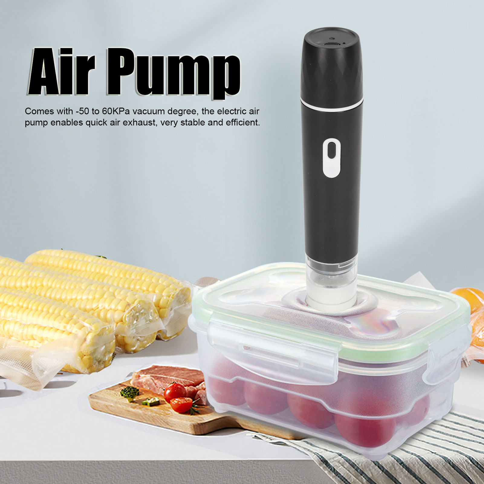 Electric Air Pump Handheld Vac - đánh giá và giá Food Storage Machine