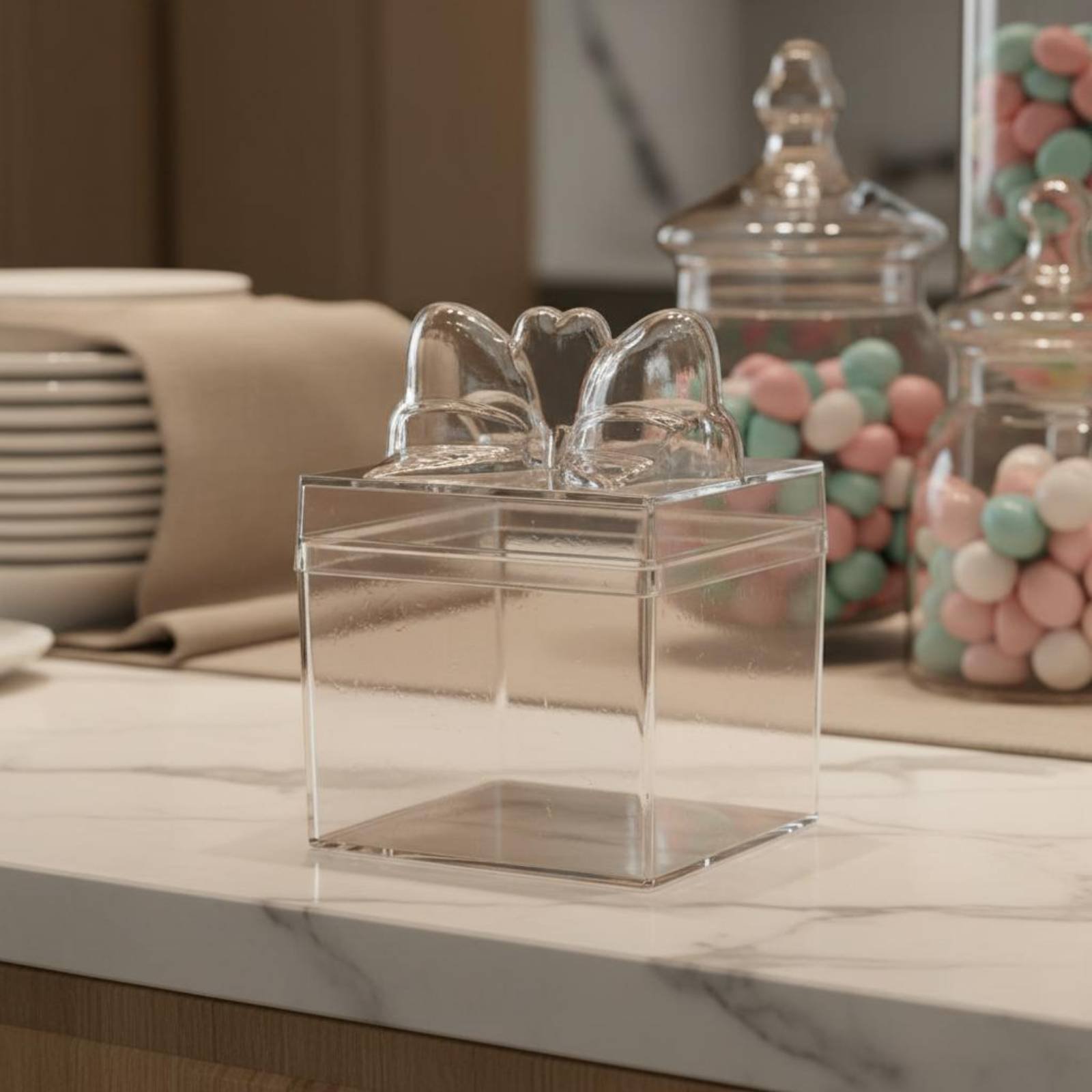 Clear Plastic Candy Box with R - đánh giá và giá Food Storage Plastic Boxes