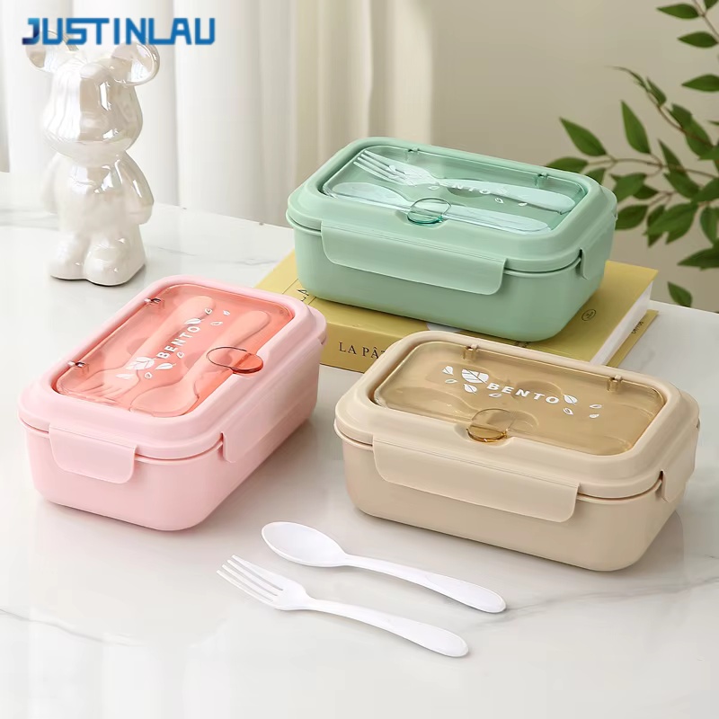 JUSTINLAU Lunch Box Portable f - đánh giá và giá Food Storage With Compartments