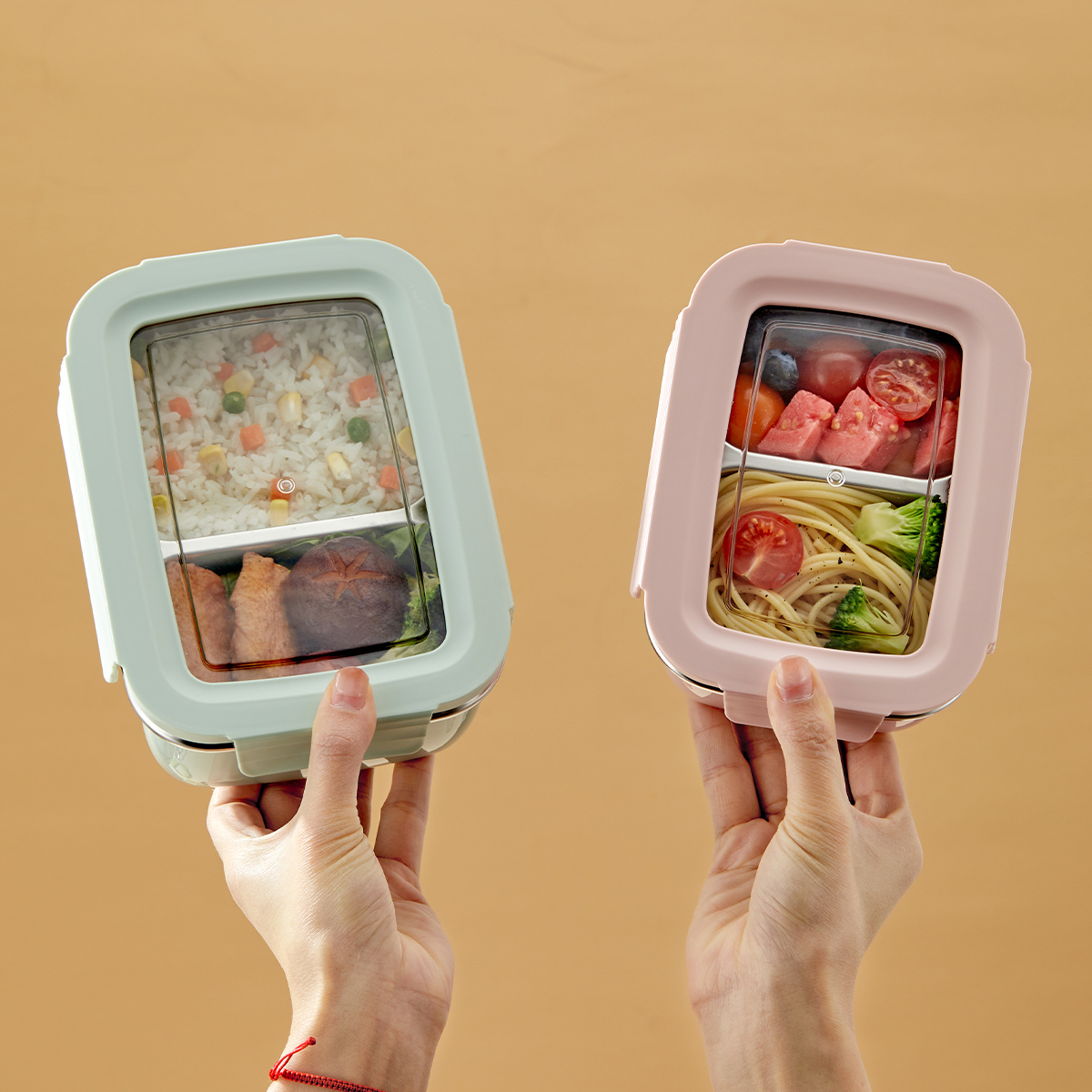 Microwave 304 Stainless Steel  - đánh giá và giá Food Storage With Compartments