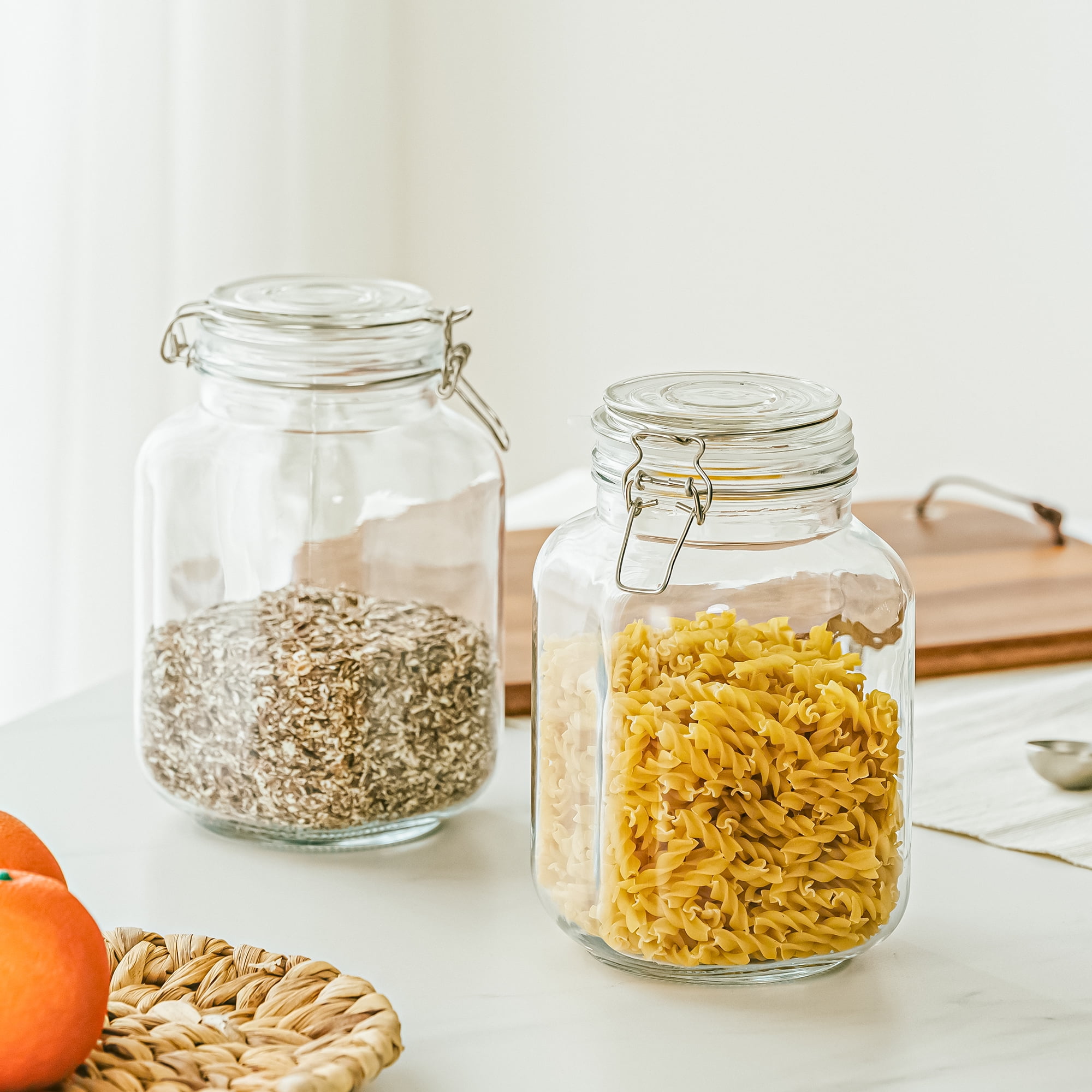 67 oz Glass Airtight Food Stor - đánh giá và giá Food Storage Lid