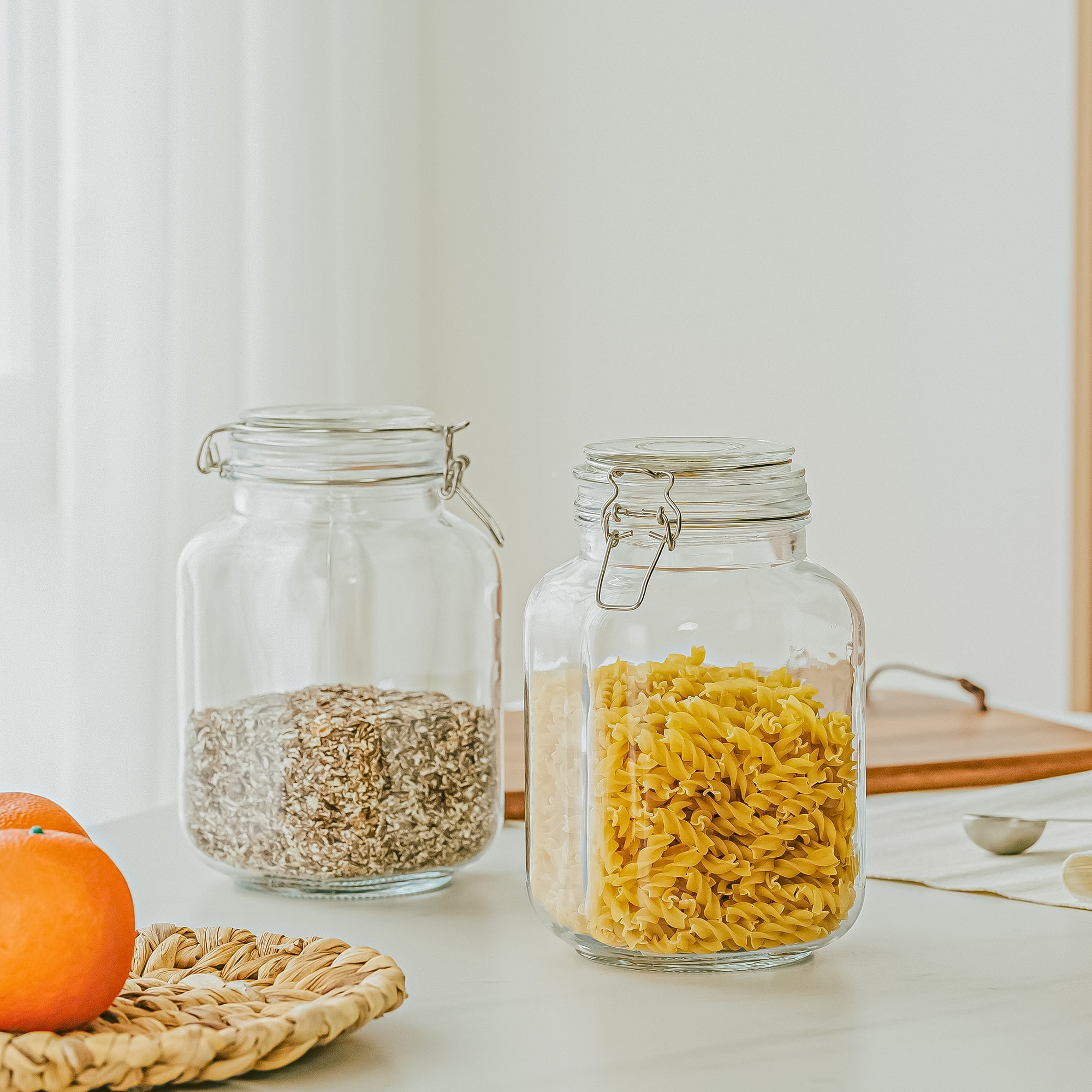 67 oz Glass Airtight Food Stor - đánh giá và giá Food Storage Lid