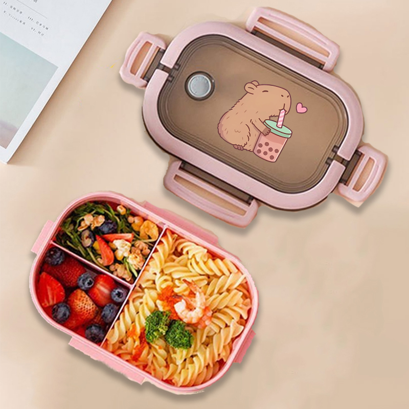 Capybara Bento Lunch Box Anime - đánh giá và giá Food Storage Equipment