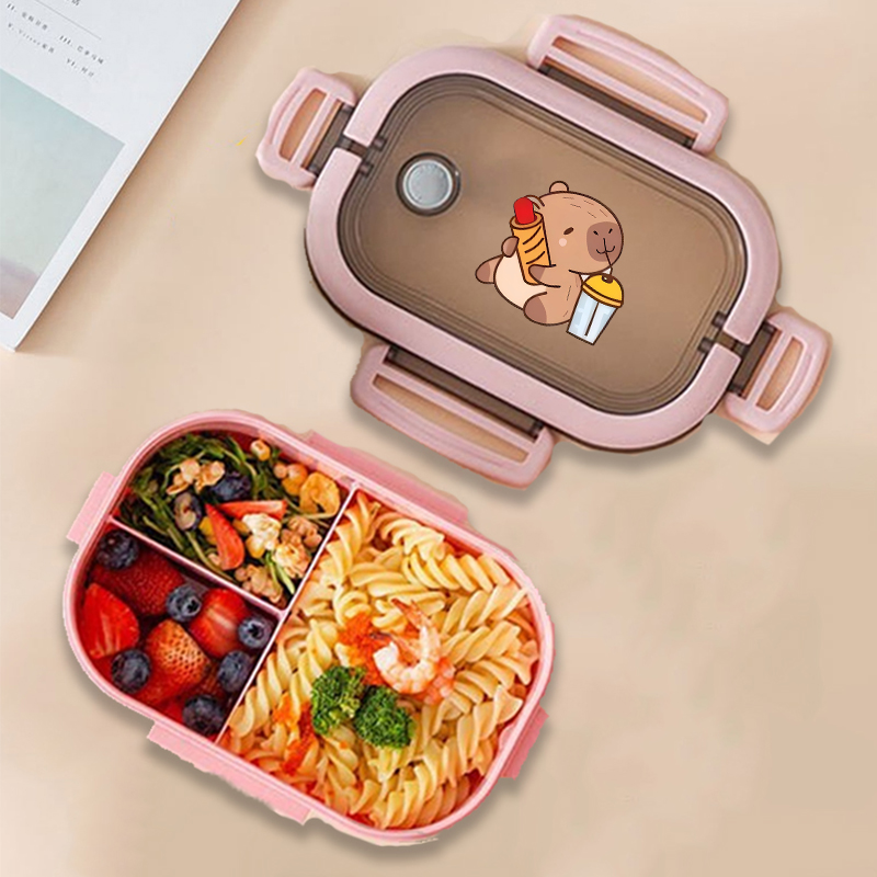 Capybara Bento Lunch Box Anime - đánh giá và giá Food Storage Equipment