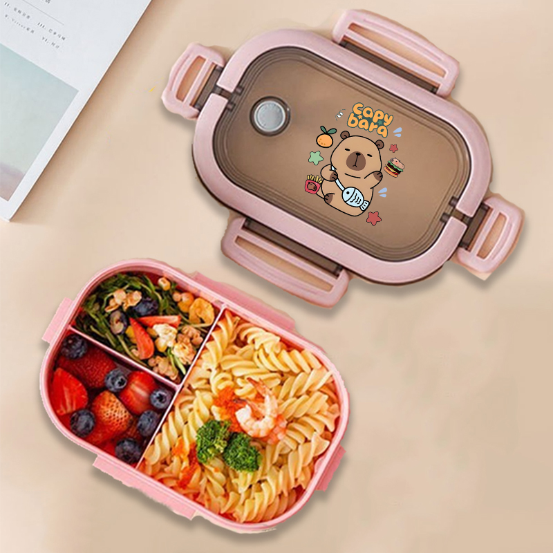 Capybara Bento Lunch Box Anime - đánh giá và giá Food Storage Equipment