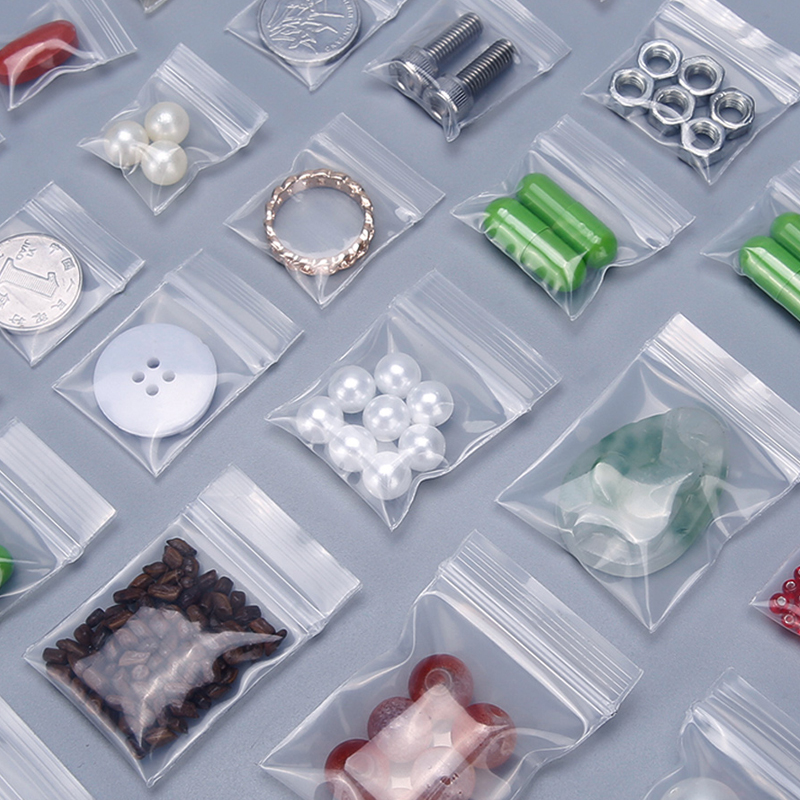 100 Mini Khóa Zip Túi Nhựa Bao - đánh giá và giá Food Storage Locker