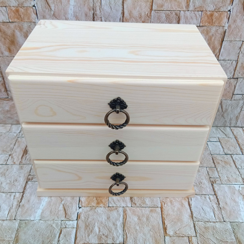 Solid Wood Storage Box Desktop - đánh giá và giá Food Storage Locker