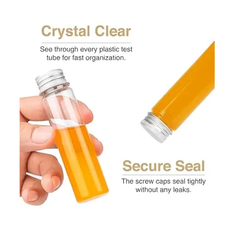 10pcs Plastic Test Tubes with  - đánh giá và giá Food Storage Youtube
