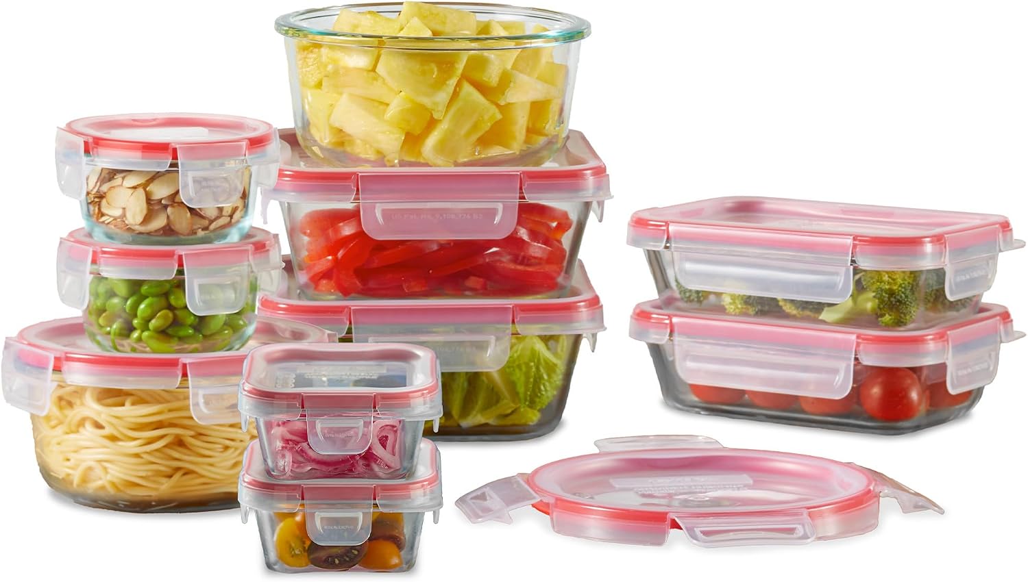 Freshlock (10-Pack) Mixed Size - đánh giá và giá Food Storage Glass Set