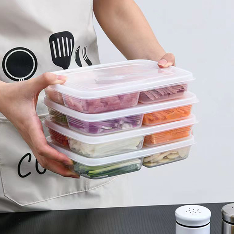 New【4 Grids Plastic Storage Bo - đánh giá và giá Food Storage With Compartments