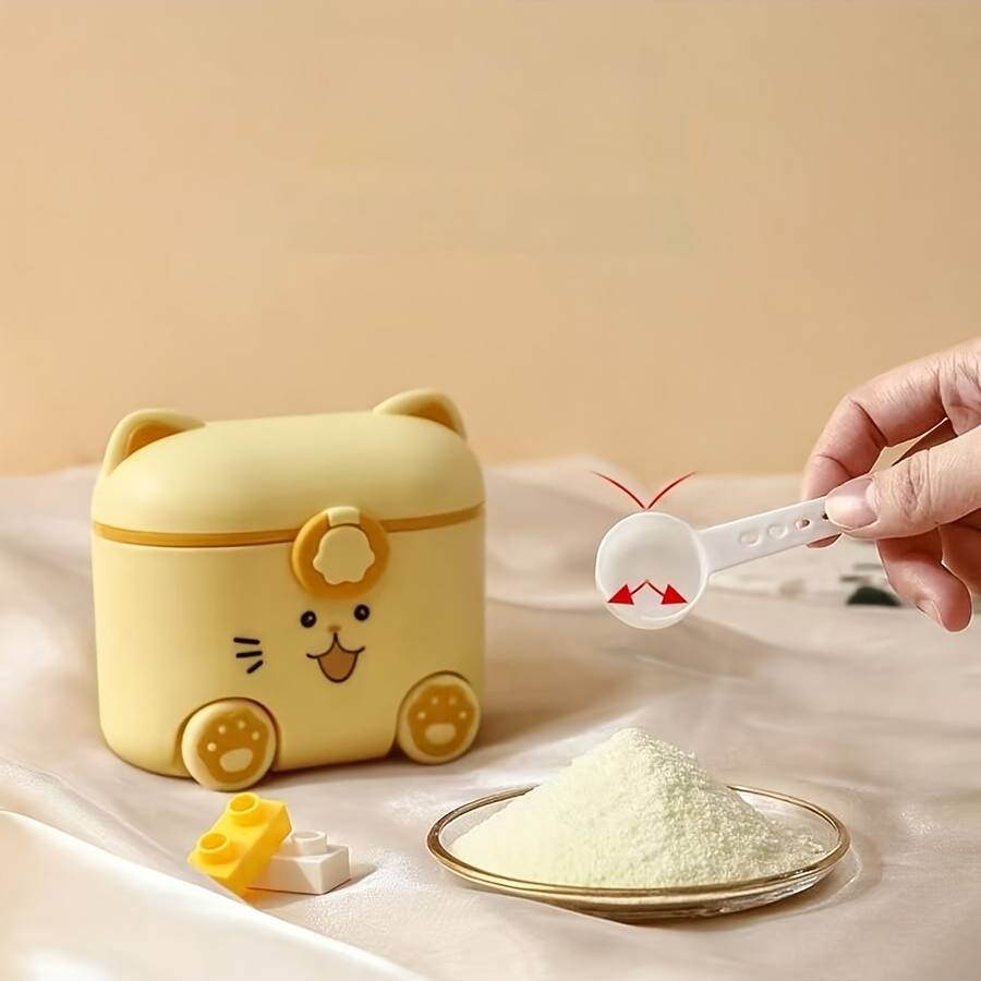 Cute Cat Milk Powder Container - đánh giá và giá Food Storage Locker