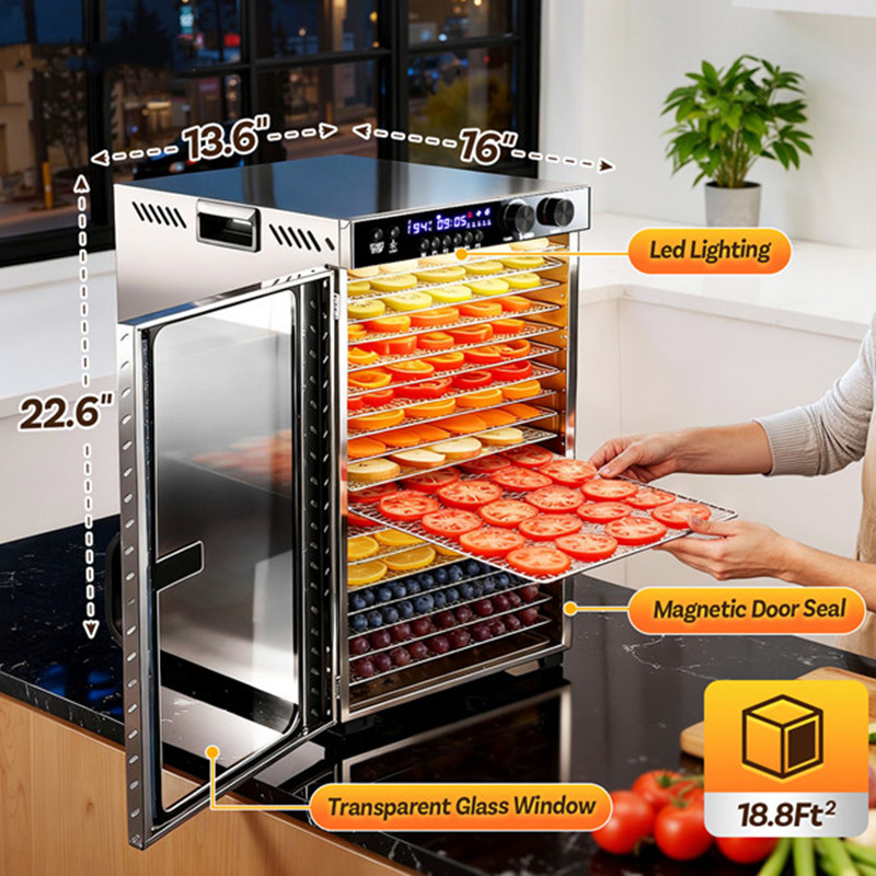48H Timer Food Dehydrator Mach - đánh giá và giá Food Storage Machine