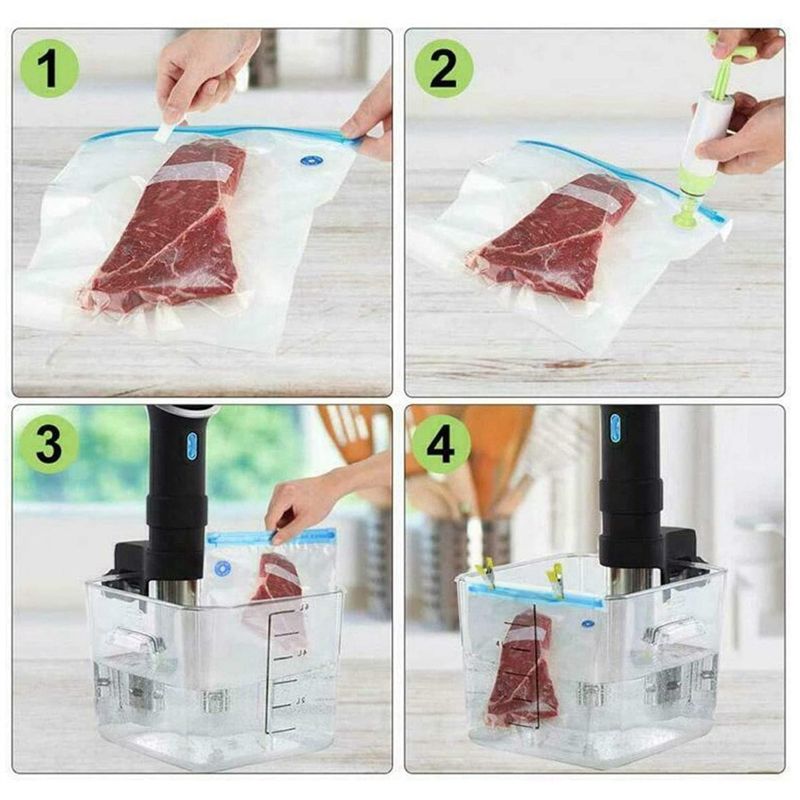 CYCLI-60Pack Reusable Electric - đánh giá và giá Food Storage Vacuum Pump