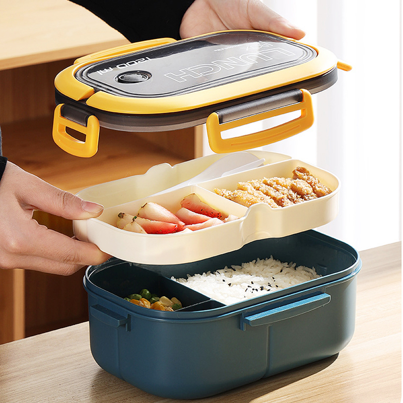 Hộp Ăn Trưa hai lớp duy nhất n - đánh giá và giá Food Storage With Compartments