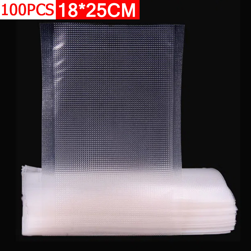 100PCS Vacuum Bag 18x25cm Vacu - đánh giá và giá Food Storage Machine