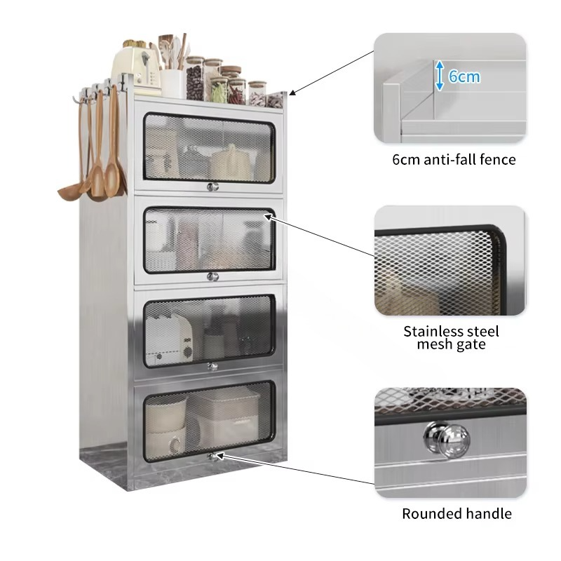 Stainless steel kitchen locker - đánh giá và giá Food Storage Locker