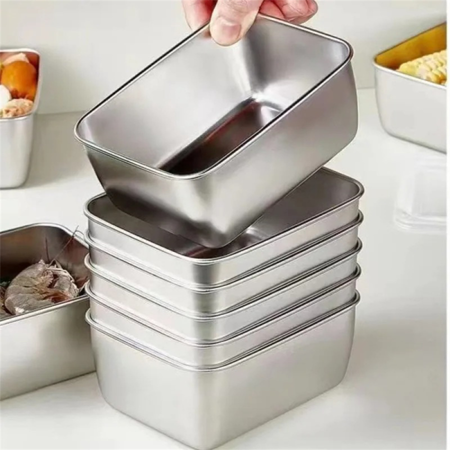 1/3/5pcs Stainless Steel Food  - đánh giá và giá Food Storage Equipment
