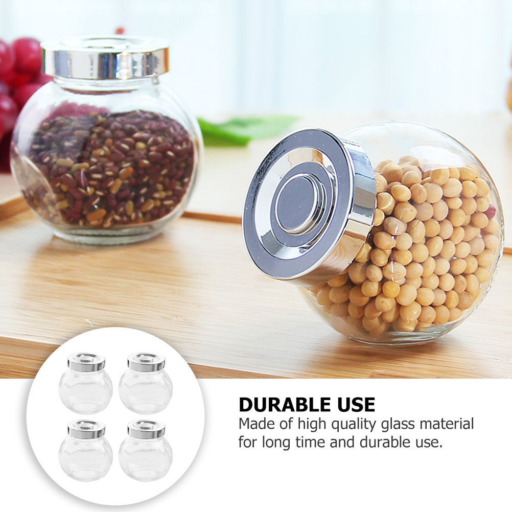 Glass Storage Jars 8 Pack Airt - đánh giá và giá Food Storage Kitchen