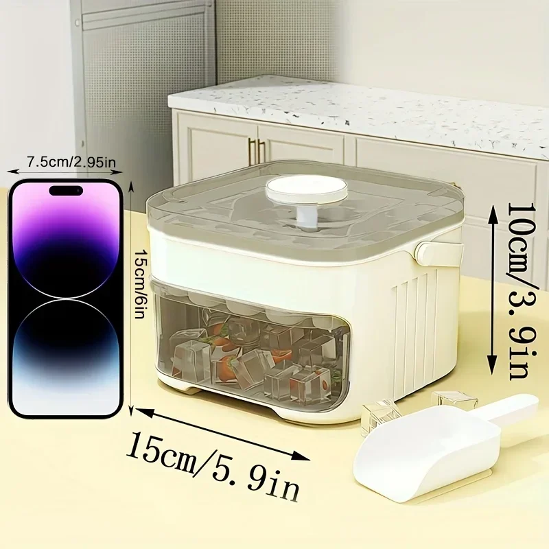 Cube Ice Maker with Easy Press - đánh giá và giá Food Storage Equipment