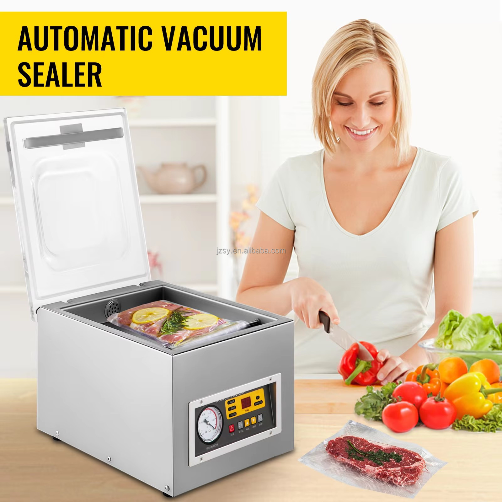 Vacuum Packing Machine Commerc - đánh giá và giá Food Storage Kitchen
