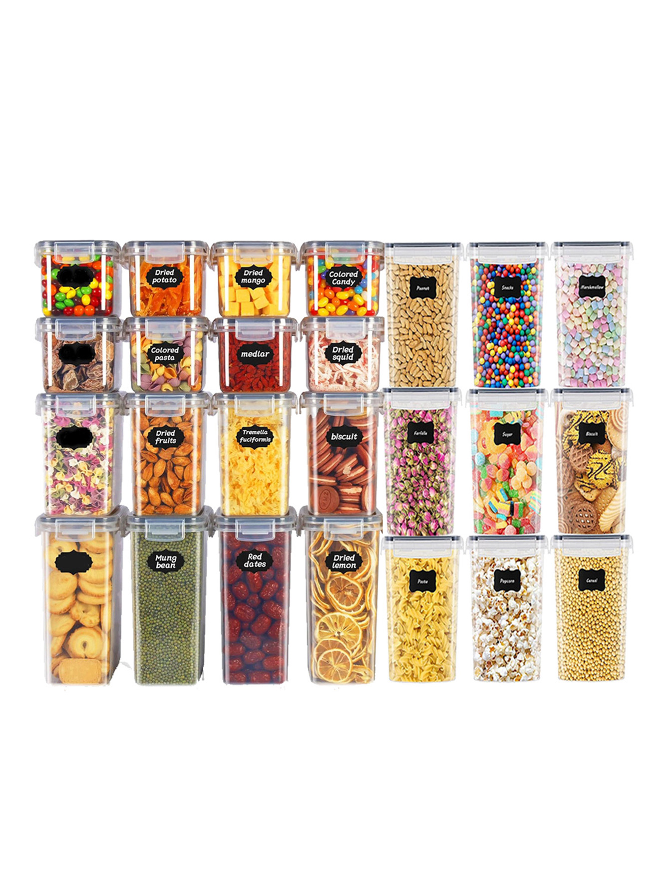 48pcs, Sealed Food Storage Con - đánh giá và giá Food Storage Equipment