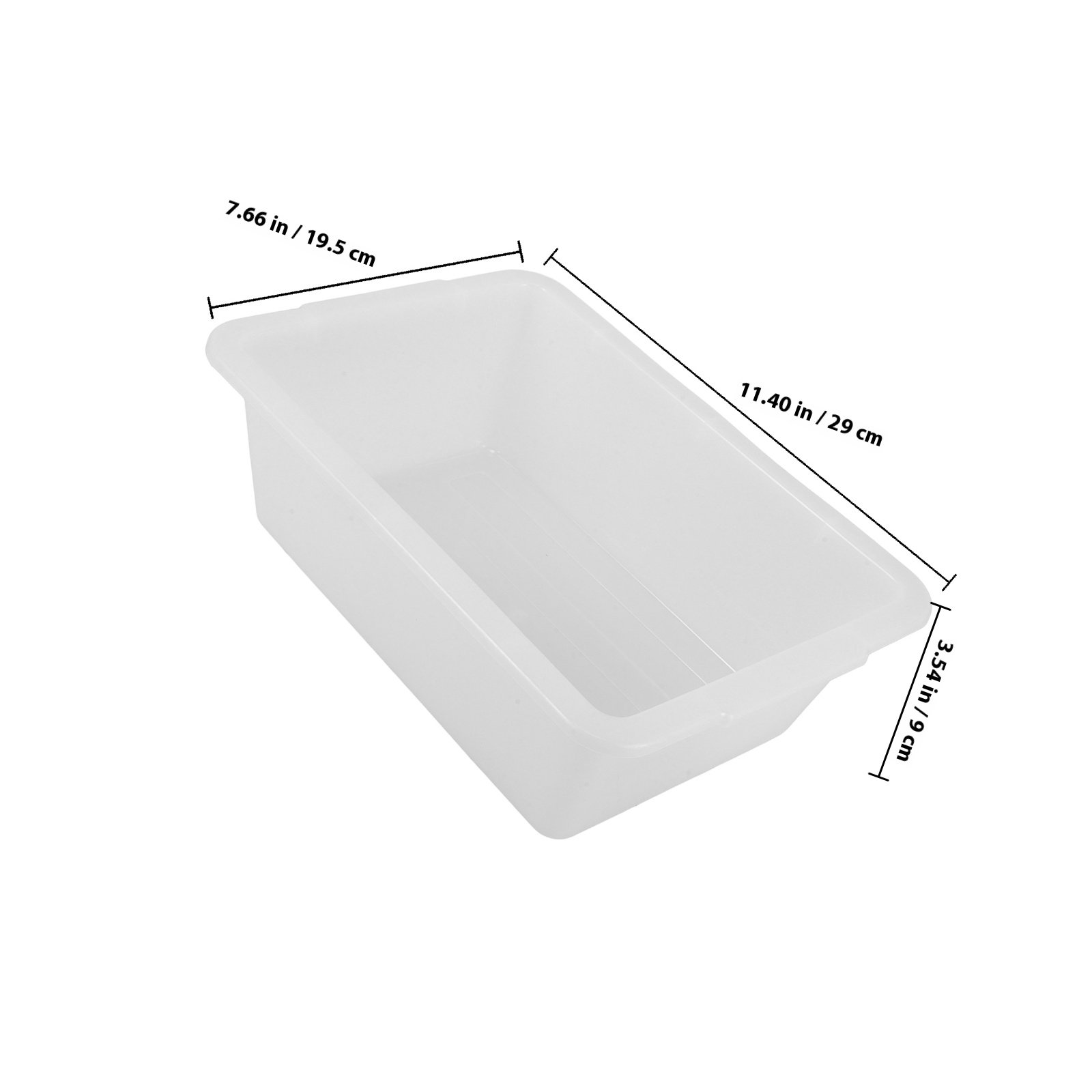 3Pcs Plastic Storage Bin Heavy - đánh giá và giá Food Storage Plastic Boxes