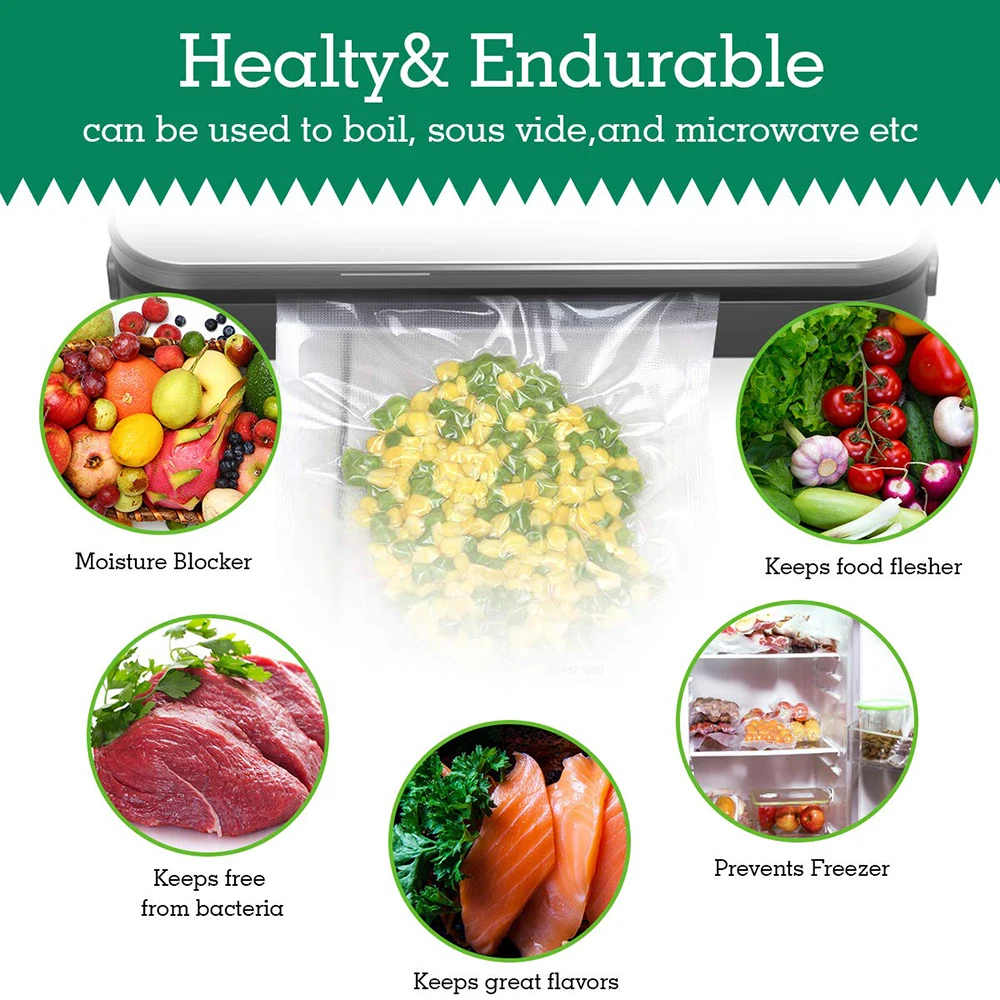 Sous Vide Roll Bags for Vacuum - đánh giá và giá Food Storage Machine