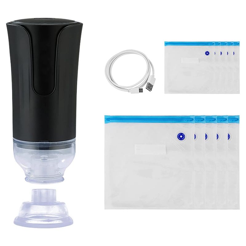 A04V Electric Handheld Vacuum  - đánh giá và giá Food Storage Vacuum Pump